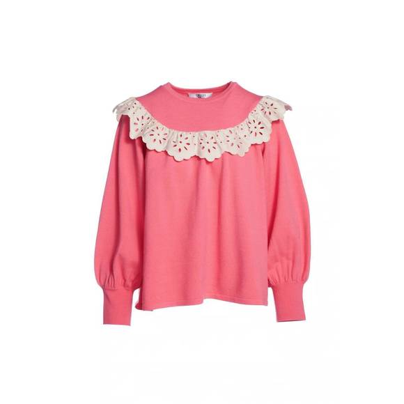 NEW CROSBY BY MOLLIE BURCH babs sweater in rose - Picture 5 of 5